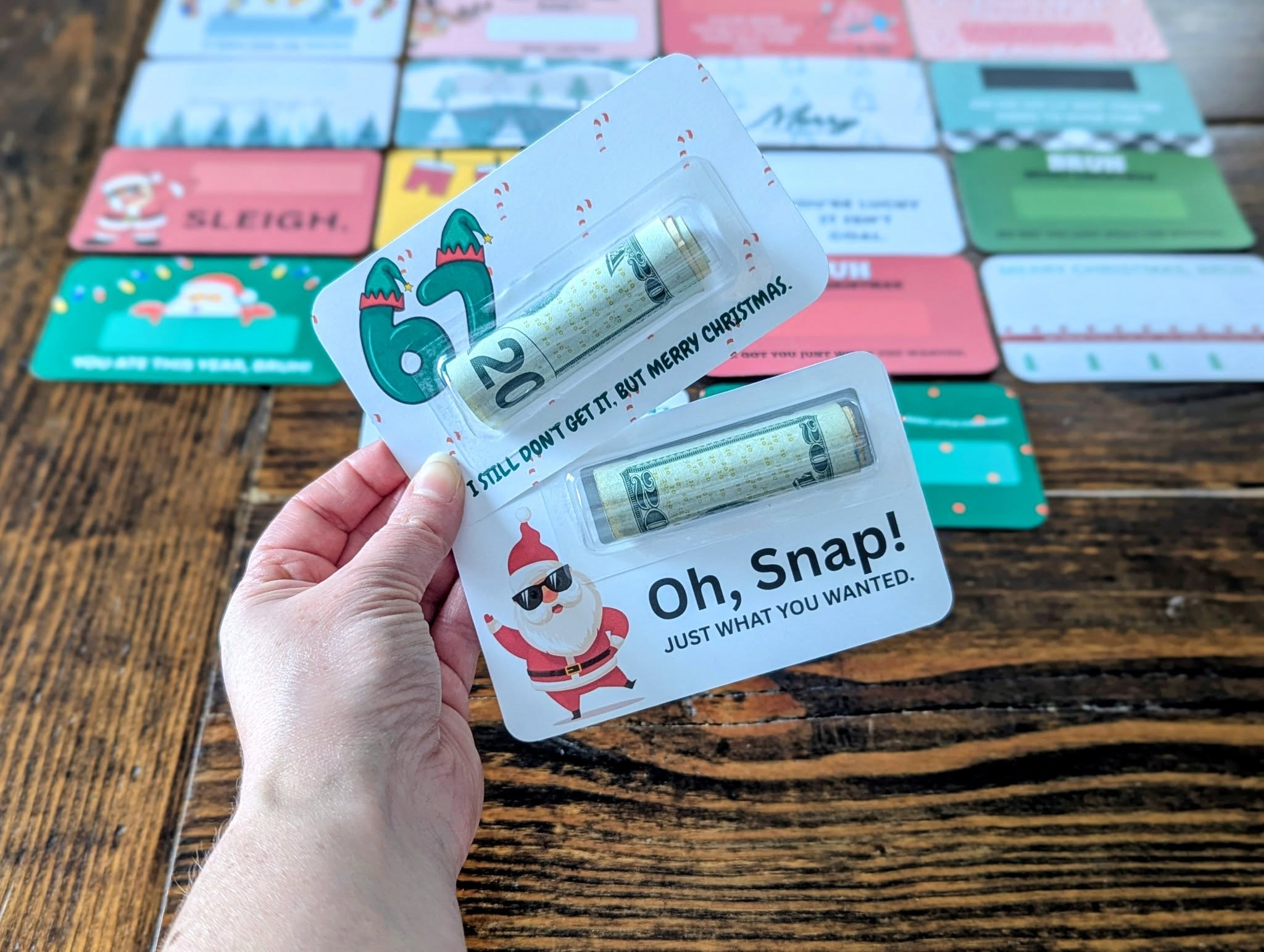 DIY Cash Cards for Christmas!